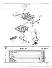Dishwasher Page 12 parts for Frigidaire Dishwasher 1236B from AppliancePartsPros.com