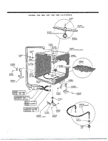 Dishwasher Assembly Page 2 parts for Frigidaire Dishwasher 1066 from AppliancePartsPros.com