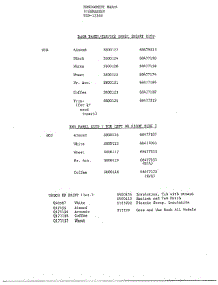 Dishwasher Page 14 parts for Frigidaire Dishwasher 1236B from AppliancePartsPros.com