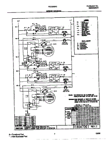 05 - Wiring Diagram parts for Frigidaire Cooktop FEC6X9XCCD from AppliancePartsPros.com