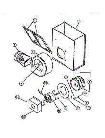 04 - Housing parts for Frigidaire Cooktop RBD139NM0 from AppliancePartsPros.com