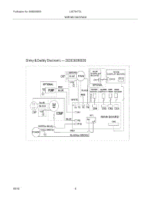04 - Wiring Diagram parts for Frigidaire Dehumidifier LAD704TDL3 from AppliancePartsPros.com
