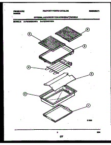 05 - Broiler Drawer Parts parts for Frigidaire Cooktop FEC9X8XABA from AppliancePartsPros.com