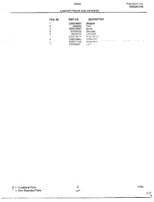 Cabinet Front And Wrapper Page 2 parts for Frigidaire Dehumidifier 93202F from AppliancePartsPros.com