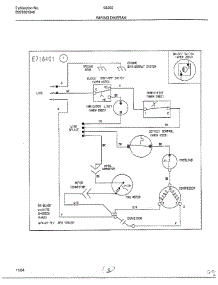 Wiring Diagram parts for Frigidaire Dehumidifier 93202F from AppliancePartsPros.com