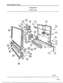 Dishwasher Page 3 parts for Frigidaire Dishwasher 1041-002A from AppliancePartsPros.com