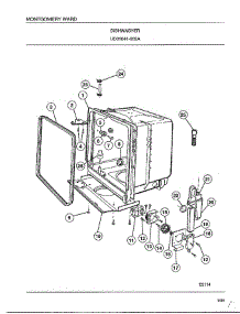 Dishwasher Page 5 parts for Frigidaire Dishwasher 1041-002A from AppliancePartsPros.com