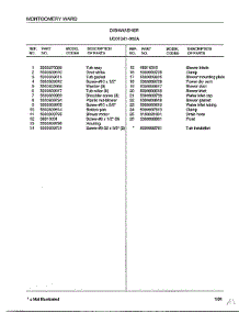 Dishwasher Page 6 parts for Frigidaire Dishwasher 1041-002A from AppliancePartsPros.com
