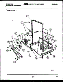 07 - Power Dry And Motor Parts parts for Frigidaire Dishwasher DW1100PW1 from AppliancePartsPros.com