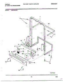 24" Built-In Dishwasher Page 10 parts for Frigidaire Dishwasher 68-1075 from AppliancePartsPros.com