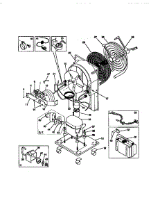 04 - Unit P45v0042 parts for Frigidaire Dehumidifier MDD40WF2 from AppliancePartsPros.com