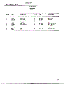 Dishwasher Page 3 parts for Frigidaire Dishwasher 1077B from AppliancePartsPros.com
