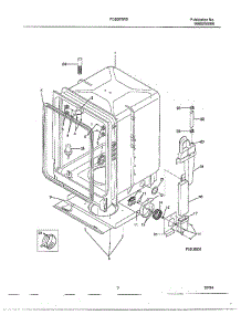 Dishwasher Page 6 parts for Frigidaire Dishwasher 789 from AppliancePartsPros.com