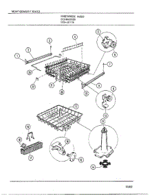 Dishwasher Page 10 parts for Frigidaire Dishwasher 1077B from AppliancePartsPros.com