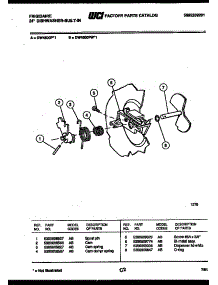 03 - Cam parts for Frigidaire Dishwasher DW4600PW1 from AppliancePartsPros.com