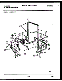 07 - Power Dry And Motor Parts parts for Frigidaire Dishwasher DW6000AWW1 from AppliancePartsPros.com