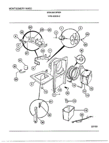 Dehumidifier Page 3 parts for Frigidaire Dehumidifier 93506-2 from AppliancePartsPros.com