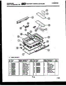 03 - Body Parts parts for Frigidaire Cooktop RBQ139J2 from AppliancePartsPros.com
