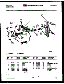 03 - Cam parts for Frigidaire Dishwasher DW1800FW from AppliancePartsPros.com