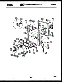 04 - Door Parts parts for Frigidaire Dishwasher DW44500FW1 from AppliancePartsPros.com