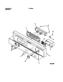 02 - Console Page parts for Frigidaire Dishwasher F71C663BB0 from AppliancePartsPros.com