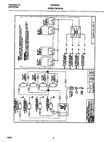 04 - Wiring Diagram parts for Frigidaire Cooktop FGC36S5HWA from AppliancePartsPros.com