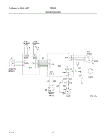 04 - Wiring Diagram parts for Frigidaire Dehumidifier FDD25S1ENG11 from AppliancePartsPros.com