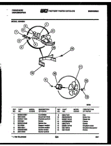 03 - Air Control Parts parts for Frigidaire Dehumidifier MR40N2 from AppliancePartsPros.com