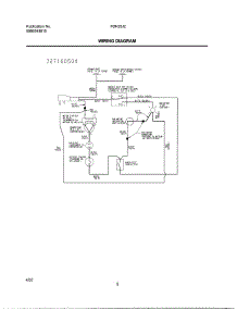 05 - Wiring Diagram parts for Frigidaire Dehumidifier FDH25J2 from AppliancePartsPros.com