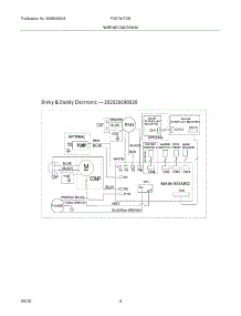 04 - Wiring Diagram parts for Frigidaire Dehumidifier FAD704TDB7 from AppliancePartsPros.com