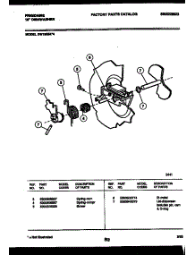 03 - Cam parts for Frigidaire Dishwasher DW1805KW4 from AppliancePartsPros.com