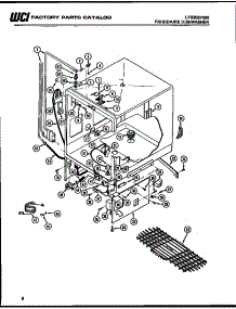 05 - Tub Parts parts for Frigidaire Dishwasher DW5500CDW2 from AppliancePartsPros.com