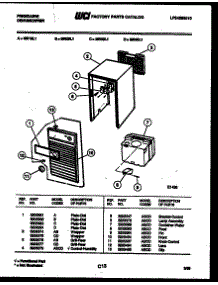 03 - Cabinet And Control Parts parts for Frigidaire Dehumidifier MR15L1 from AppliancePartsPros.com