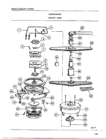 Dishwasher Page 7 parts for Frigidaire Dishwasher 1071-003A from AppliancePartsPros.com