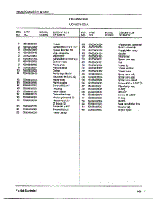 Dishwasher Page 8 parts for Frigidaire Dishwasher 1071-003A from AppliancePartsPros.com