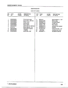 Dishwasher Page 10 parts for Frigidaire Dishwasher 1071-003A from AppliancePartsPros.com