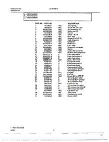 Dishwasher Page 5 parts for Frigidaire Dishwasher 775 from AppliancePartsPros.com