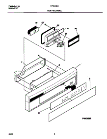 02 - Control Panel parts for Frigidaire Dishwasher F71C44EJB0 from AppliancePartsPros.com