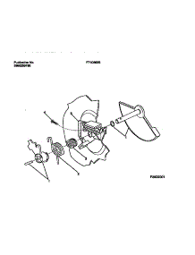 03 - Detergent Cup Dispenser parts for Frigidaire Dishwasher F71C663BD0 from AppliancePartsPros.com
