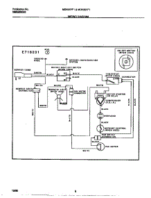 04 - Wiring Diagram parts for Frigidaire Dehumidifier MDH30YF1 from AppliancePartsPros.com