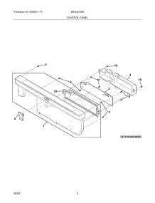 03 - Control Panel parts for Frigidaire Dishwasher BGHD2433KB0 from AppliancePartsPros.com