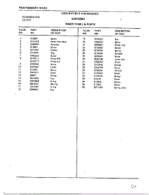 Inner Panel & parts for Frigidaire Dishwasher 1236C from AppliancePartsPros.com