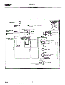 04 - Wiring Diagram parts for Frigidaire Dehumidifier MDH40YF1 from AppliancePartsPros.com