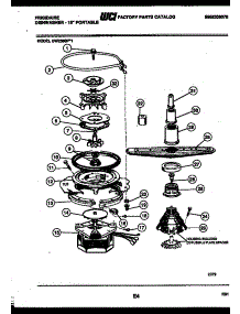 06 - Motor Pump Parts parts for Frigidaire Dishwasher DW2558PW1 from AppliancePartsPros.com