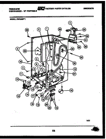 07 - Cabinet Parts parts for Frigidaire Dishwasher DW2558PW1 from AppliancePartsPros.com