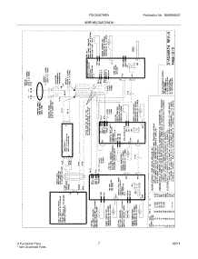 07 - Wiring Diagram parts for Frigidaire Cooktop FGIC3067MBA from AppliancePartsPros.com