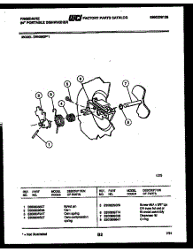 03 - Cam parts for Frigidaire Dishwasher DW4650PW1 from AppliancePartsPros.com