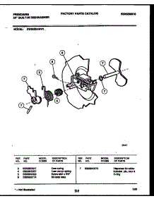 03 - Cam parts for Frigidaire Dishwasher DW6300AWW1 from AppliancePartsPros.com