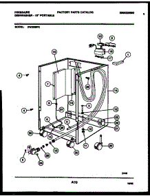 07 - Cabinet Parts parts for Frigidaire Dishwasher DW2558PW2 from AppliancePartsPros.com