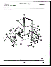 07 - Power Dry And Motor Parts parts for Frigidaire Dishwasher DW6300AWW1 from AppliancePartsPros.com